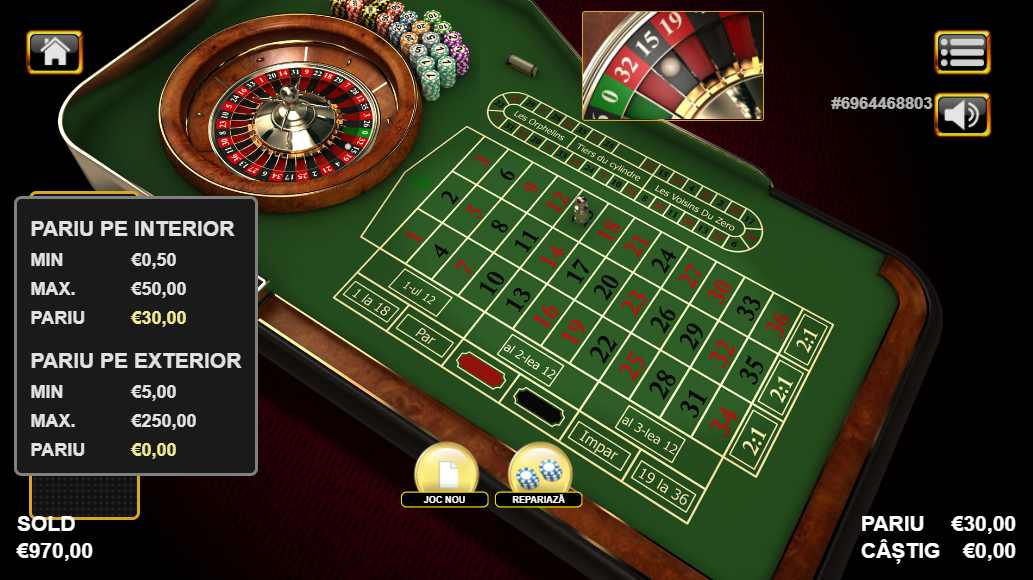 ruleta europeana la winbet casino