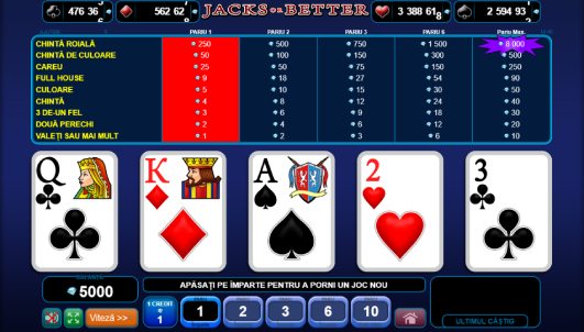 video poker superbet jacks better