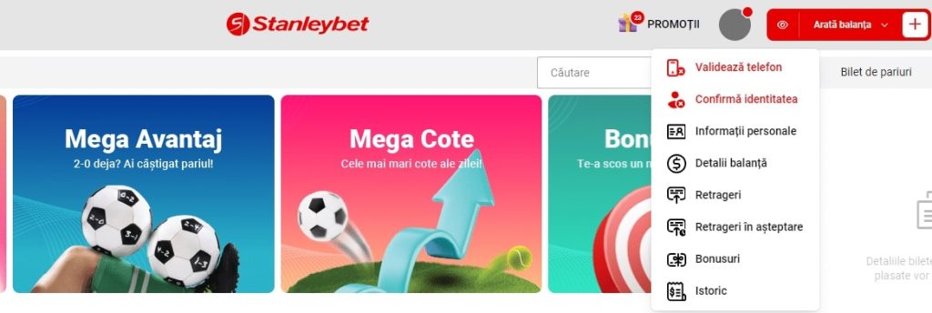 validare cont stanleybet