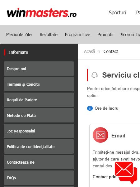 winmasters contact site