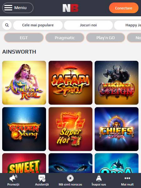 netbet cazinouri ainsworth