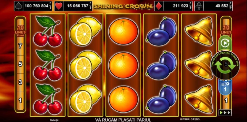 shining crown gratis