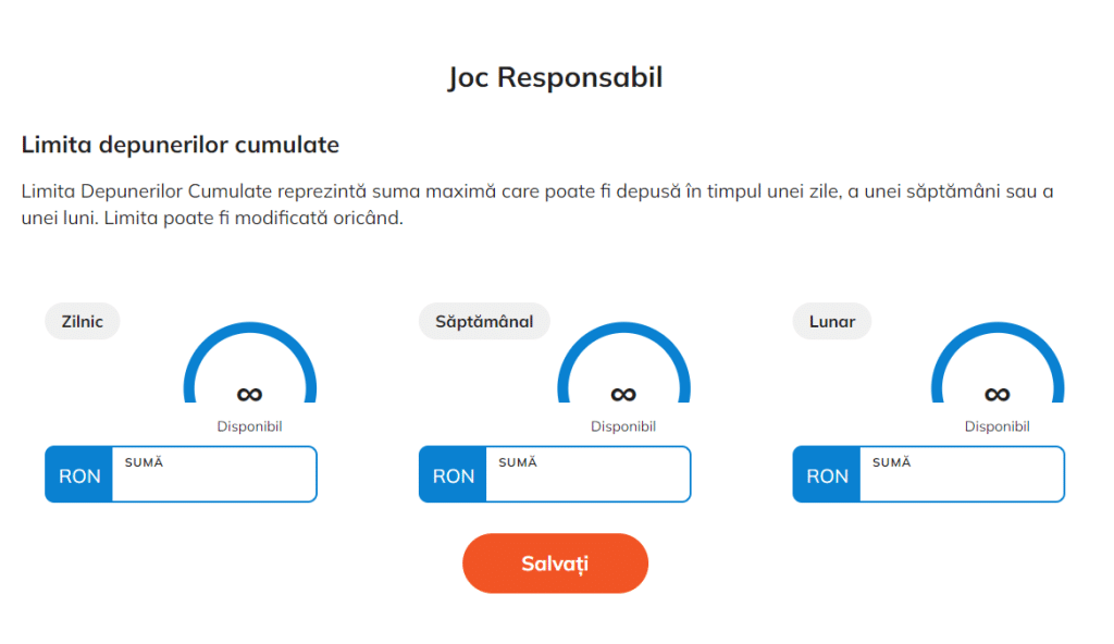 joc responsabil luck limite