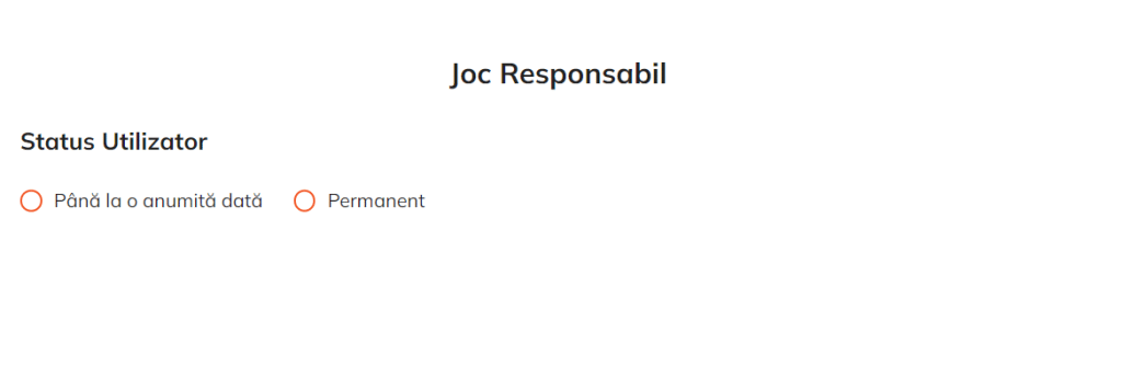 joc responsabil luck autoexcludere