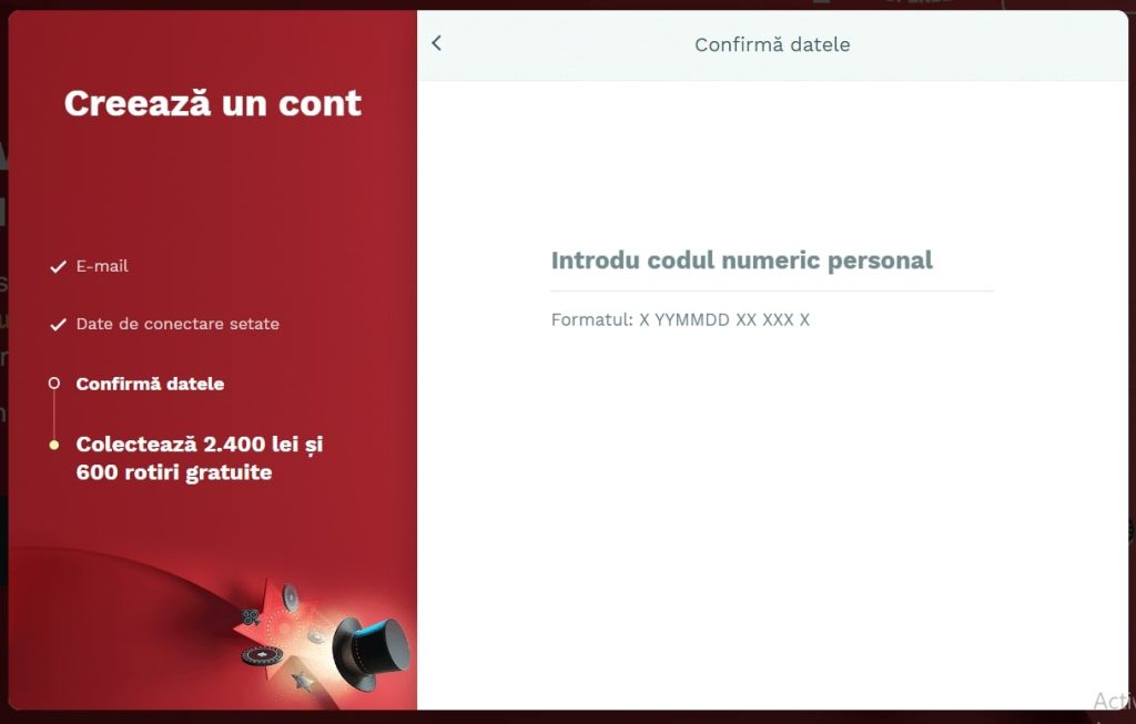 înregistrare magic jackpot