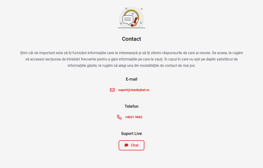 contact stanleybet