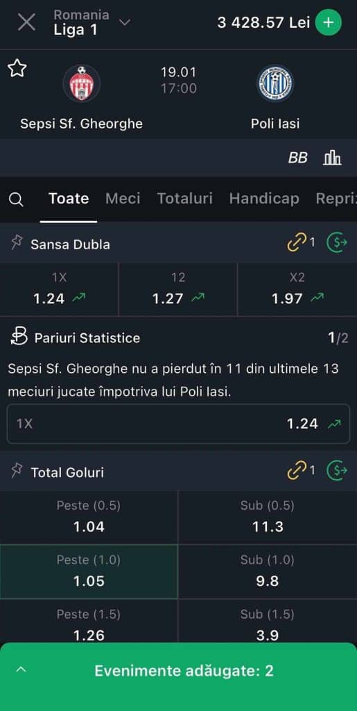 las vegas optiuni pariuri