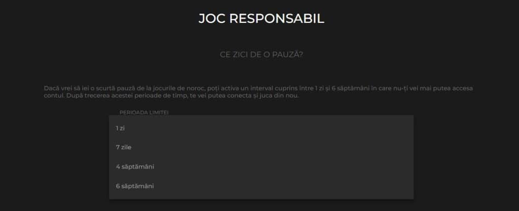 princess casino joc responsabil pauza