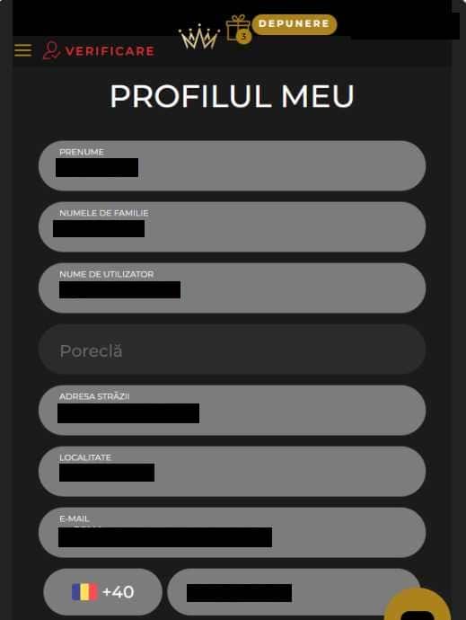 princess casino profil nou