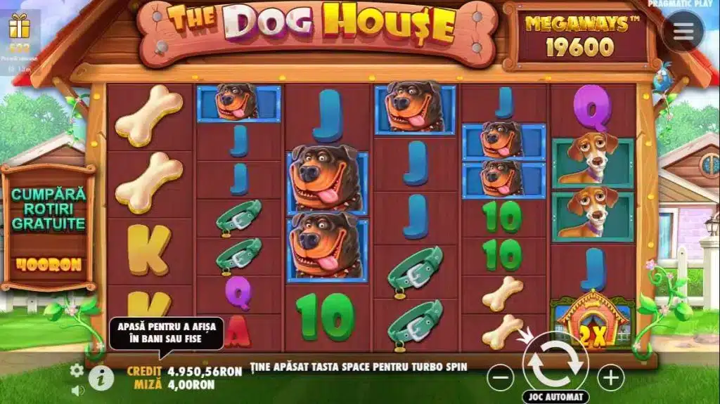 princess the dog house ecran joc