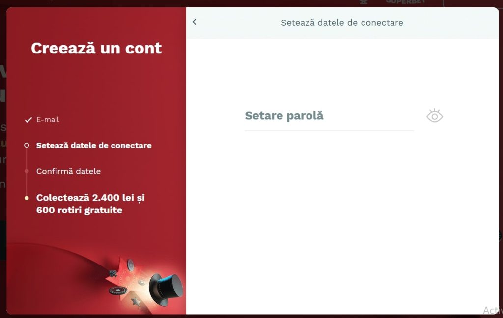 înregistrare magic jackpot