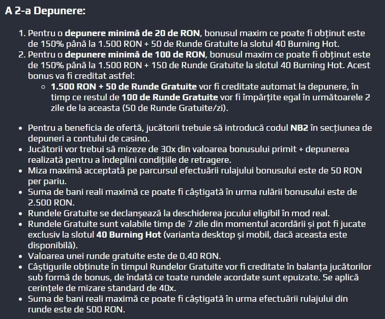 bonus bun venit netbet
