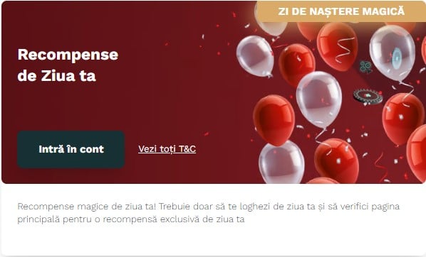 bonus ziua ta magic jackpot