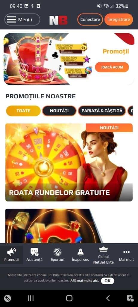 netbet aplicatie