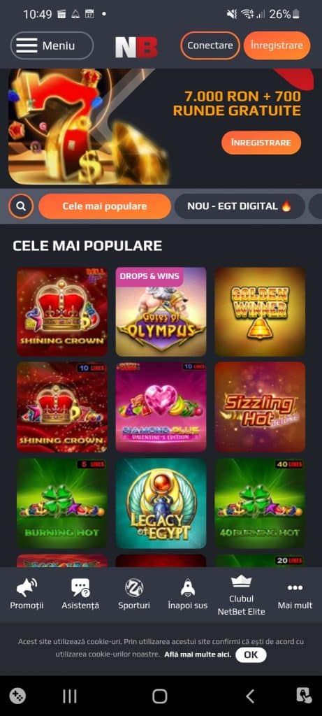 netbet aplicatie