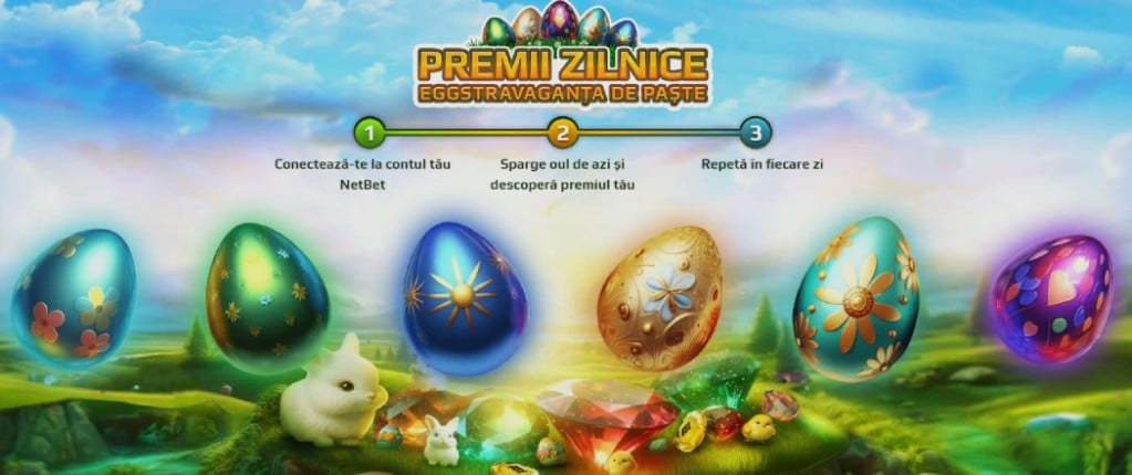 calendar de paste casino netbet cu bonusuri zilnice