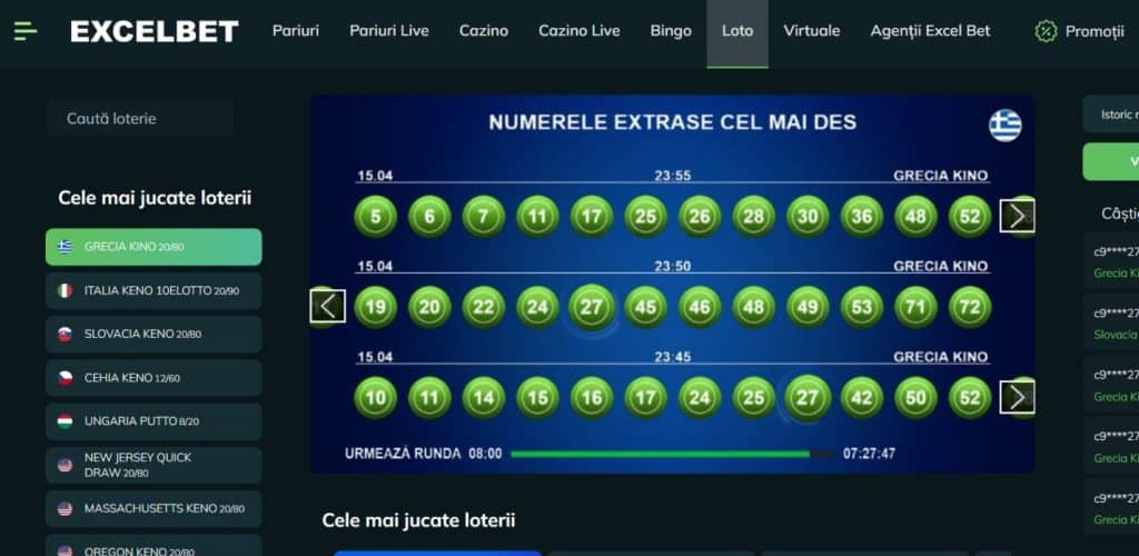 excelbet loto