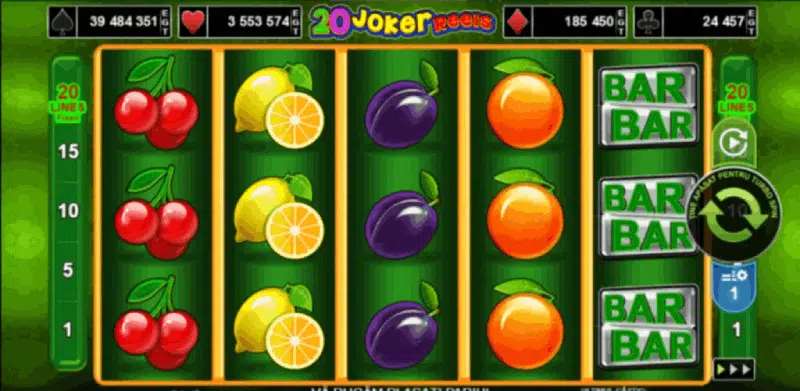 20 joker slot demo