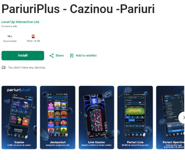 pariuriplus mobile