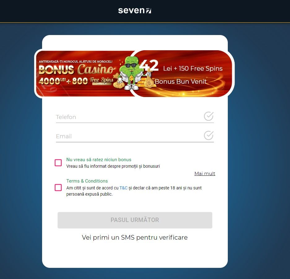 cod bonus seven casino