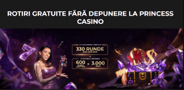 cod bonus princess casino fara depunere