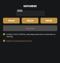 visa casino depunere