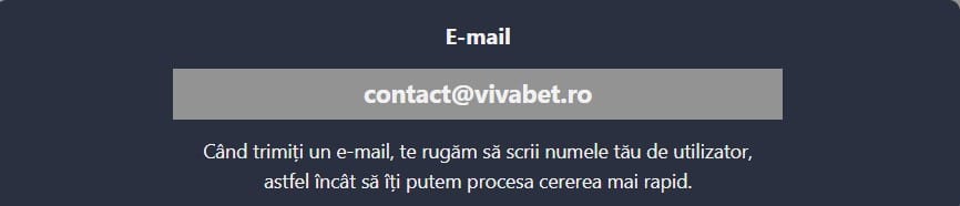 vivabet contact