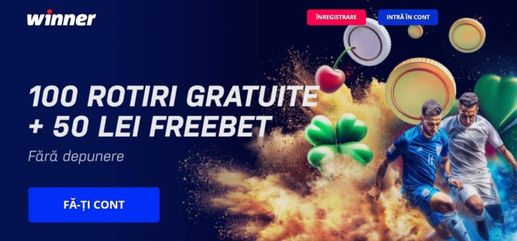 winner bonus fara depunere