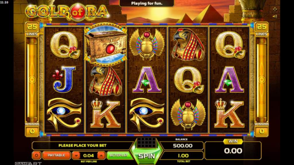 gold of ra demo