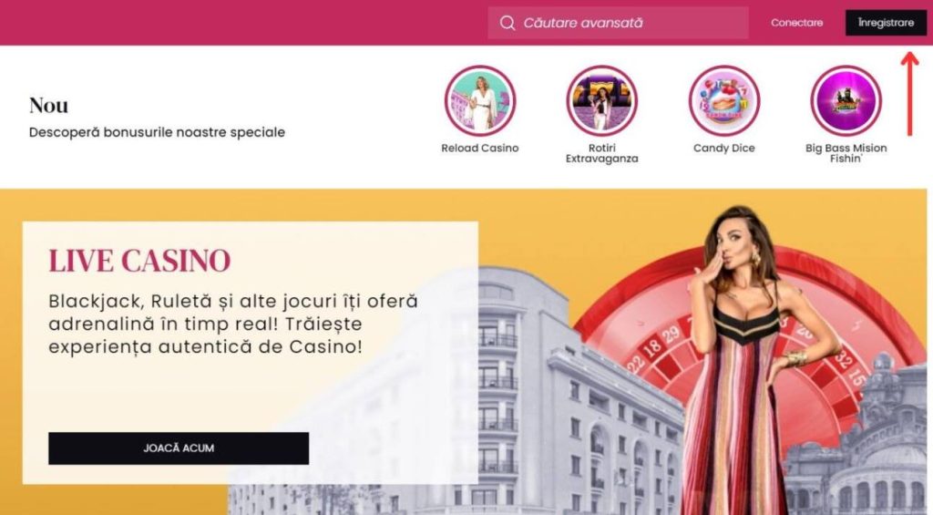 lady casino inregistrare