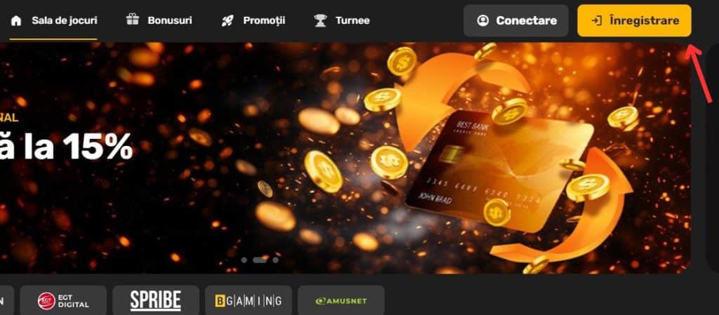 prima casino inregistrare