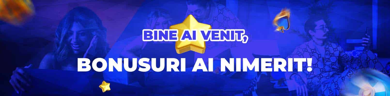 bonus bun venit cazino