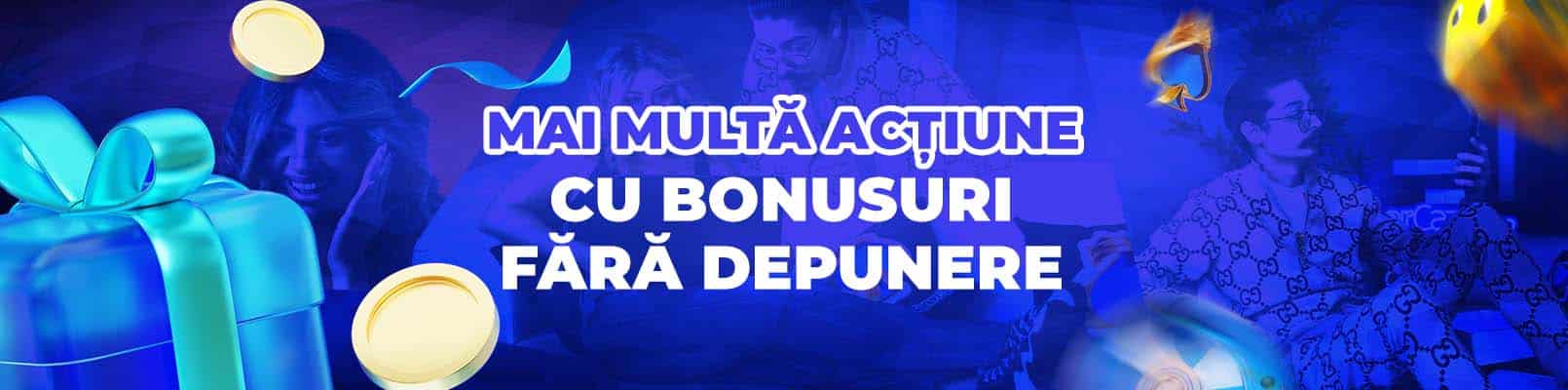 bonusuri fara depunere 2025