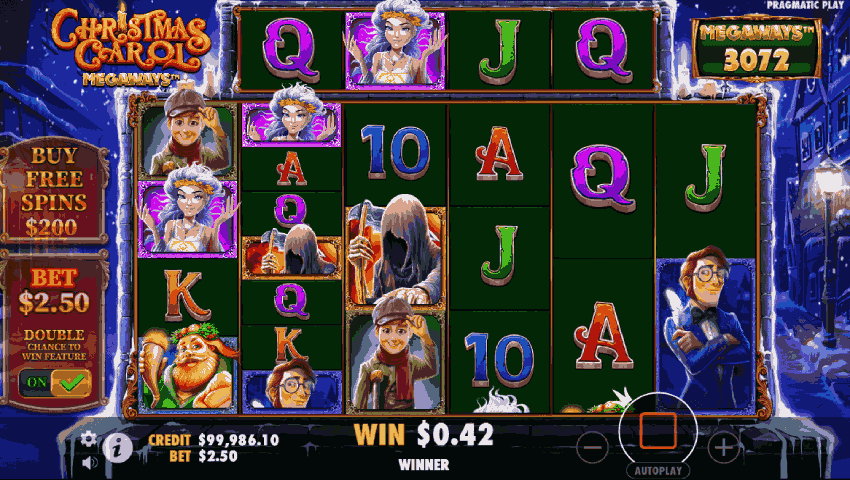 Christmas Carol Megaways slot