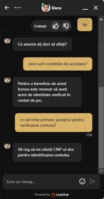 one casino contact