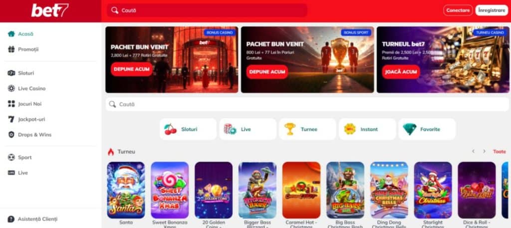 inregistrare bet7 casino