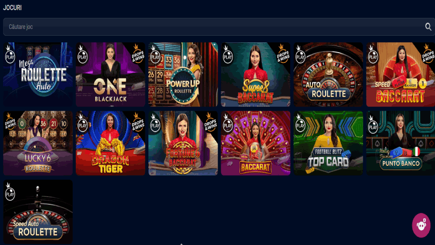 Victory Bet live casino jocuri