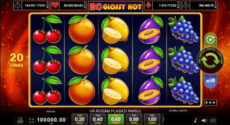 20 glossy hot demo
