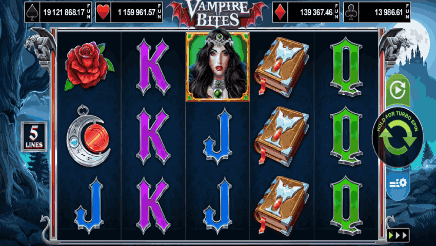 vampire bites ecran joc