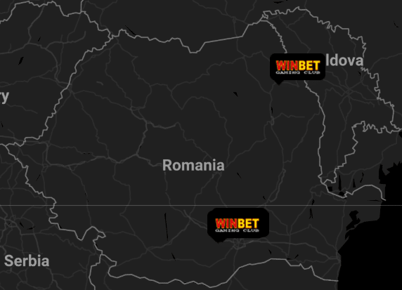 locații winbet România