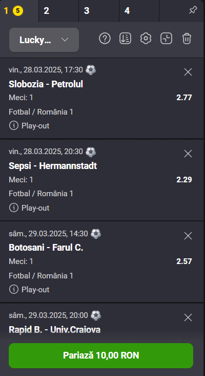 bilet Lucky Loser Fortuna