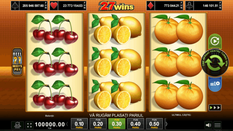 27 wins demo