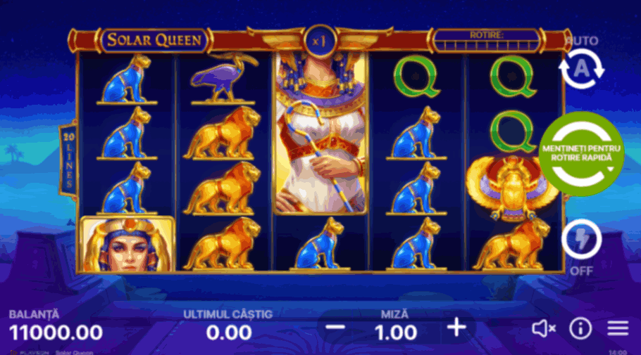 grafica solar queen demo